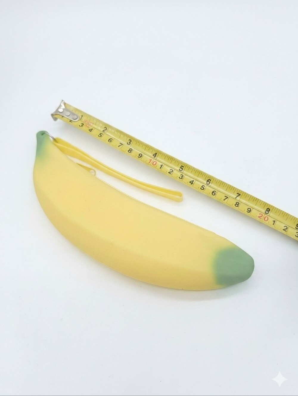 Banana Coin Purse Silicone Wallet Portable Zipper Bag School Pencil Holder Gift